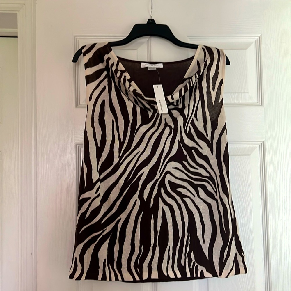 Women’s August silk linen blend tank